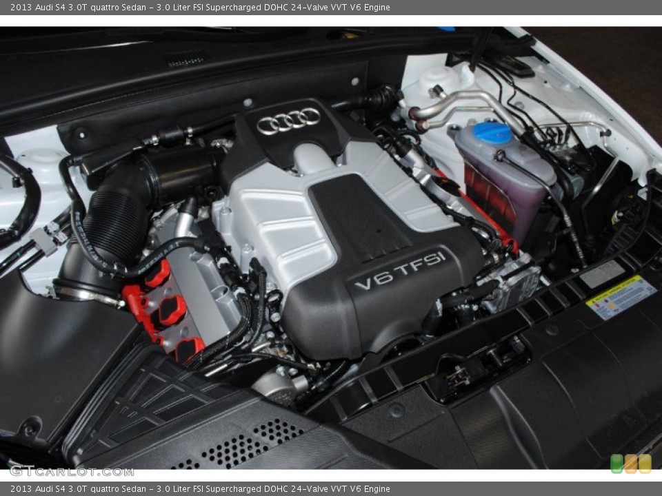 3.0 Liter FSI Supercharged DOHC 24-Valve VVT V6 Engine for the 2013 Audi S4 #76306866