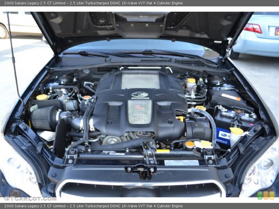 2.5 Liter Turbocharged DOHC 16-Valve VVT Flat 4 Cylinder Engine for the 2009 Subaru Legacy #76311926