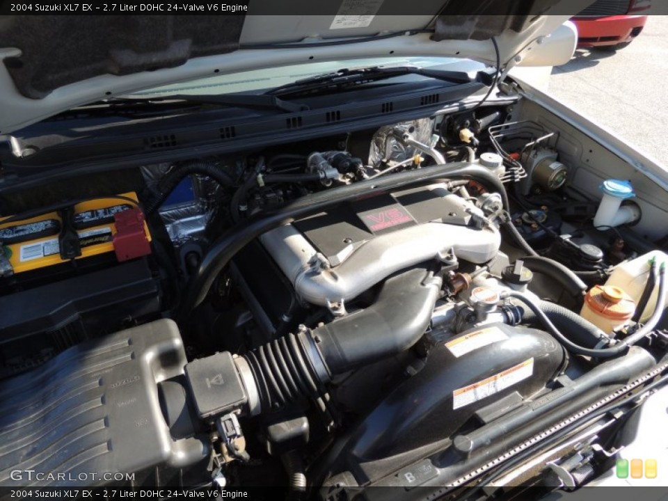 2.7 Liter DOHC 24-Valve V6 Engine for the 2004 Suzuki XL7 #76320530