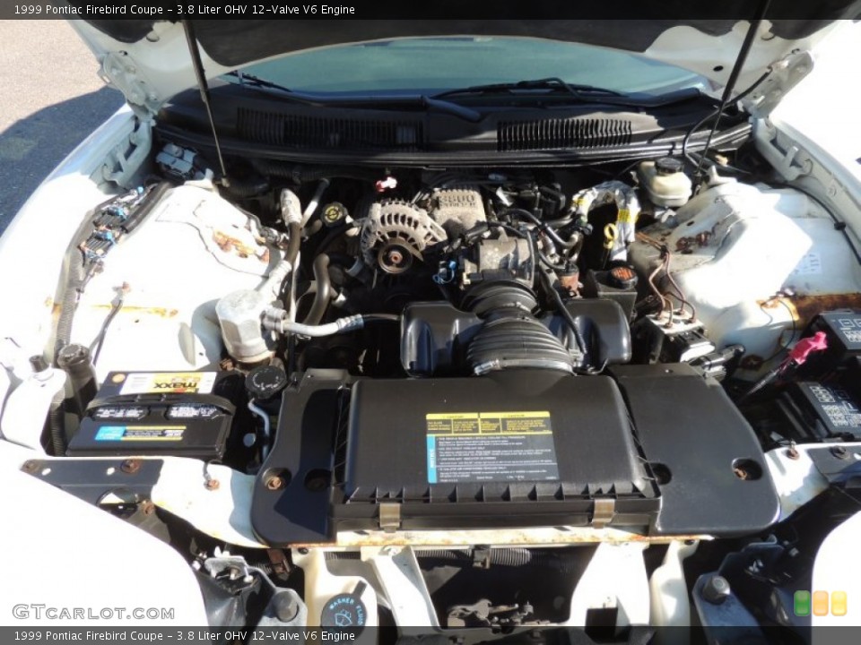 3.8 Liter OHV 12-Valve V6 Engine for the 1999 Pontiac Firebird #76321322