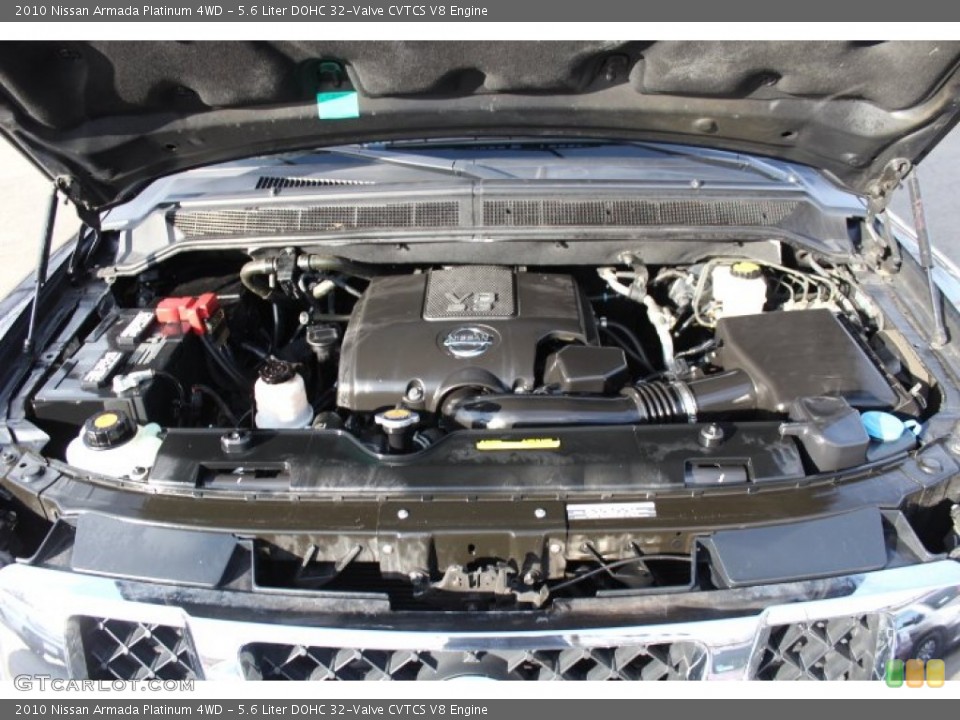 5.6 Liter DOHC 32-Valve CVTCS V8 Engine for the 2010 Nissan Armada #76321625