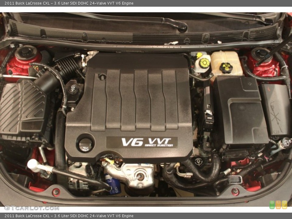 3.6 Liter SIDI DOHC 24-Valve VVT V6 Engine for the 2011 Buick LaCrosse #76322910