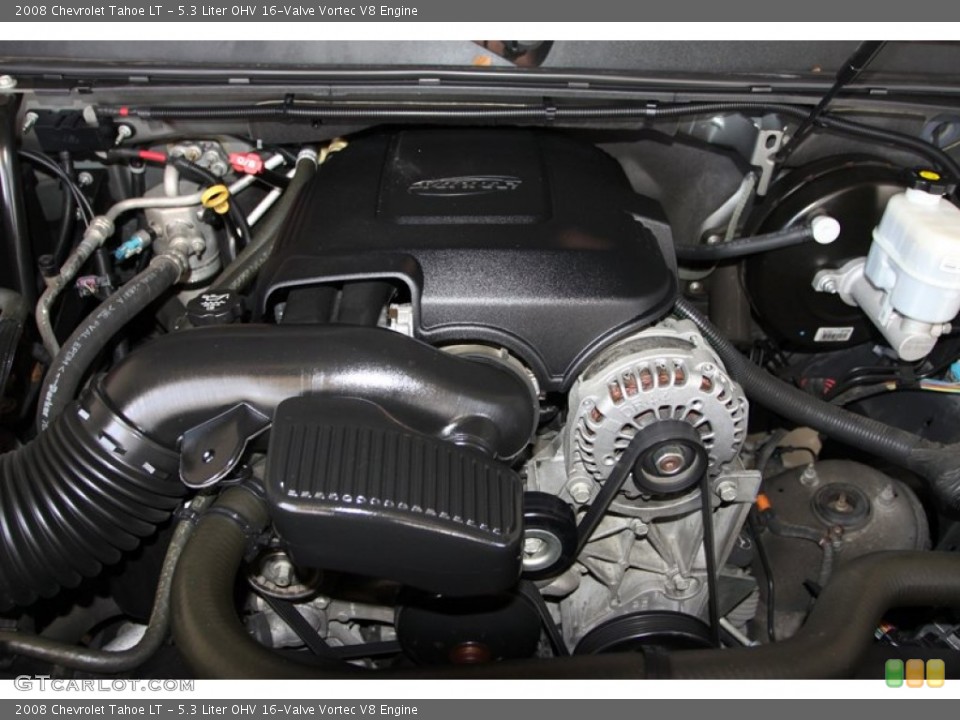 5.3 Liter OHV 16-Valve Vortec V8 Engine for the 2008 Chevrolet Tahoe #76327466