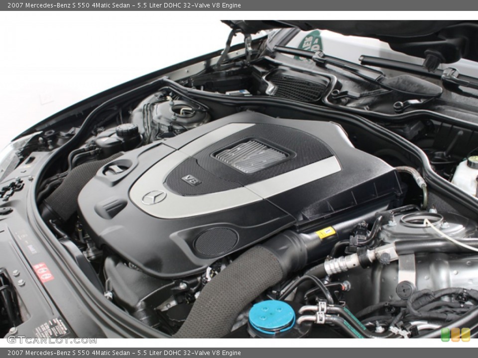 5.5 Liter DOHC 32-Valve V8 Engine for the 2007 Mercedes-Benz S #76328249