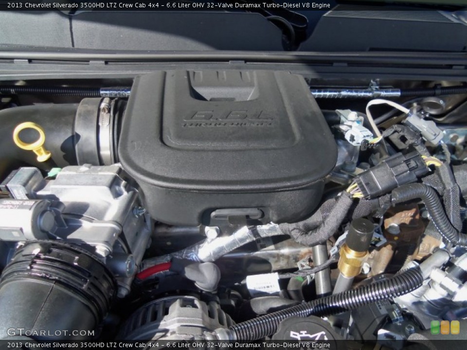 6.6 Liter OHV 32-Valve Duramax Turbo-Diesel V8 Engine for the 2013 Chevrolet Silverado 3500HD #76339696