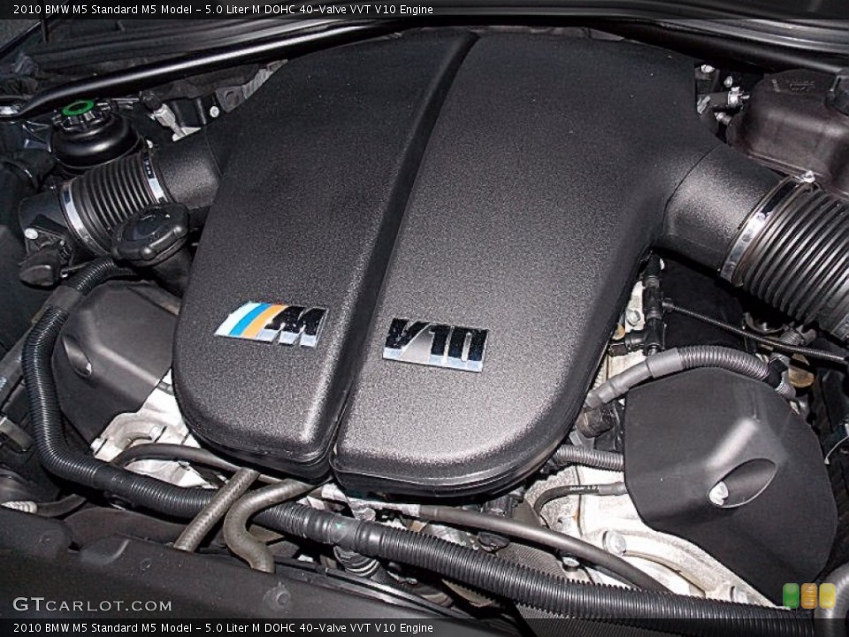5.0 Liter M DOHC 40-Valve VVT V10 Engine for the 2010 BMW M5 #76345114
