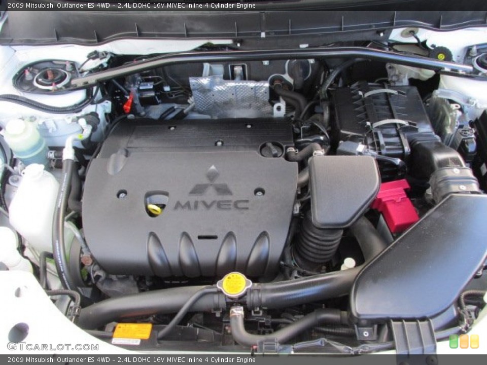 2.4L DOHC 16V MIVEC Inline 4 Cylinder Engine for the 2009 Mitsubishi Outlander #76346089