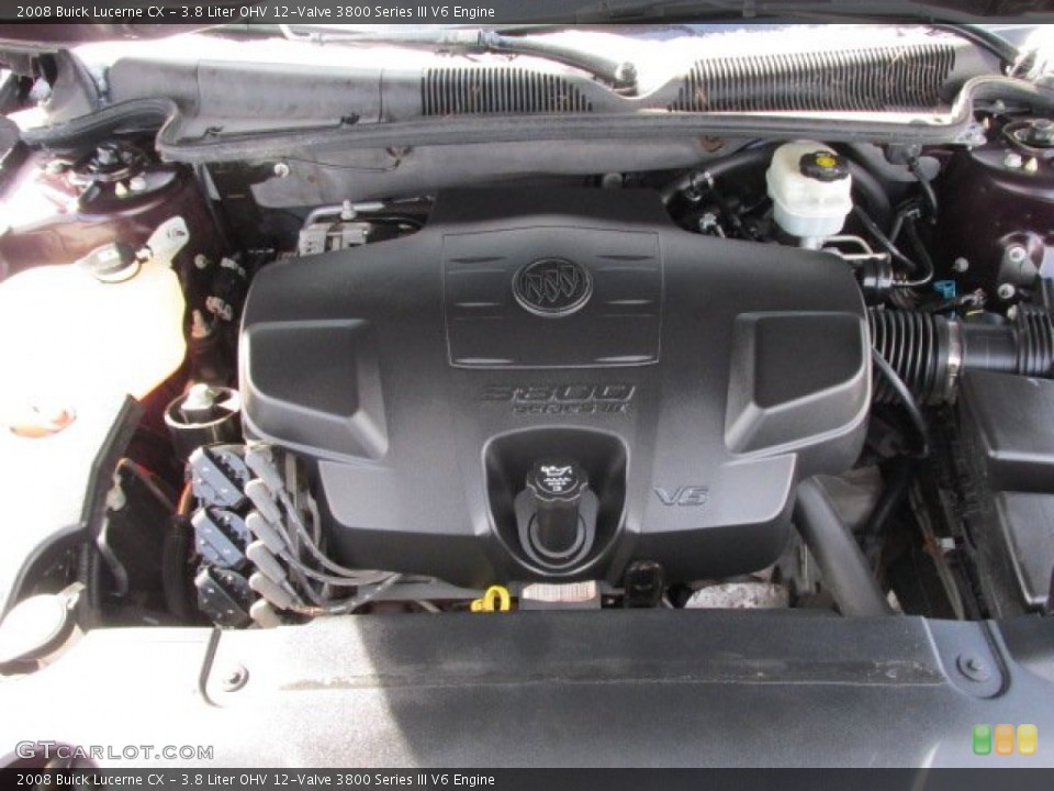 3.8 Liter OHV 12-Valve 3800 Series III V6 Engine for the 2008 Buick Lucerne #76349767