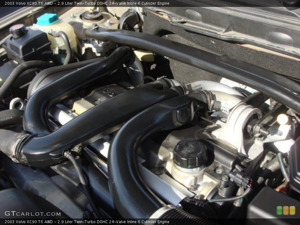 2.9 Liter Twin-Turbo DOHC 24-Valve Inline 6 Cylinder Engine for the 2003 Volvo XC90 #76350080