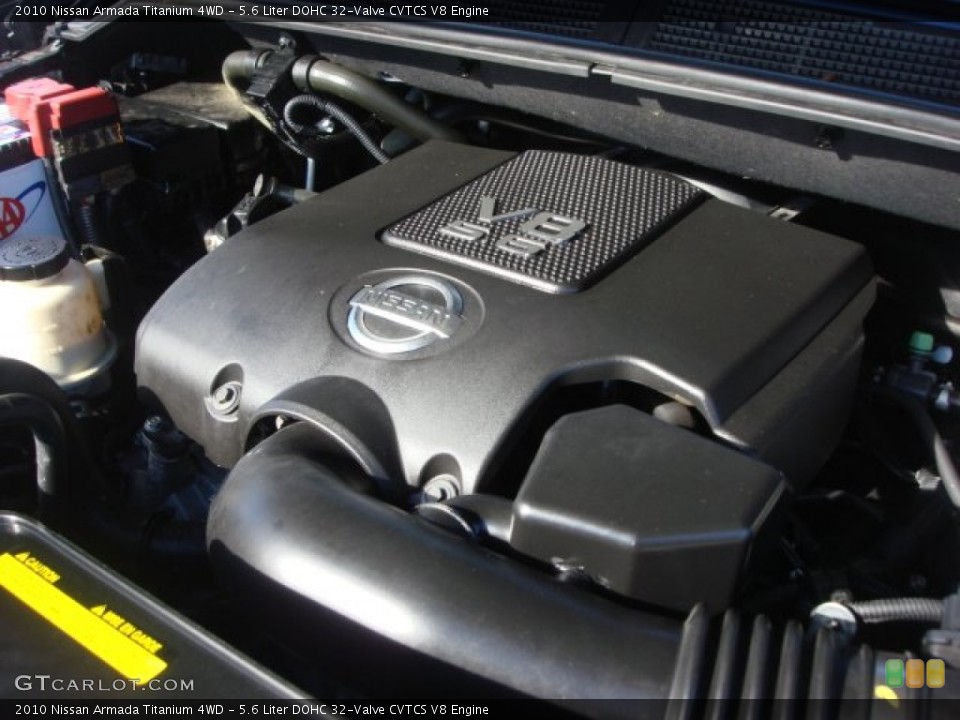 5.6 Liter DOHC 32-Valve CVTCS V8 Engine for the 2010 Nissan Armada #76351926