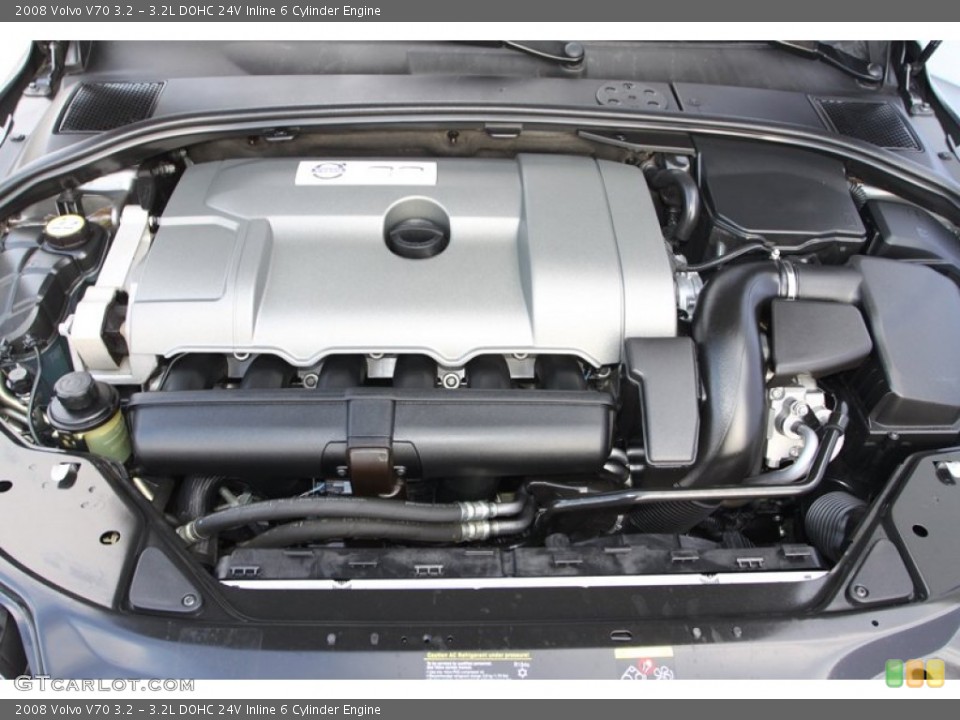 3.2L DOHC 24V Inline 6 Cylinder 2008 Volvo V70 Engine