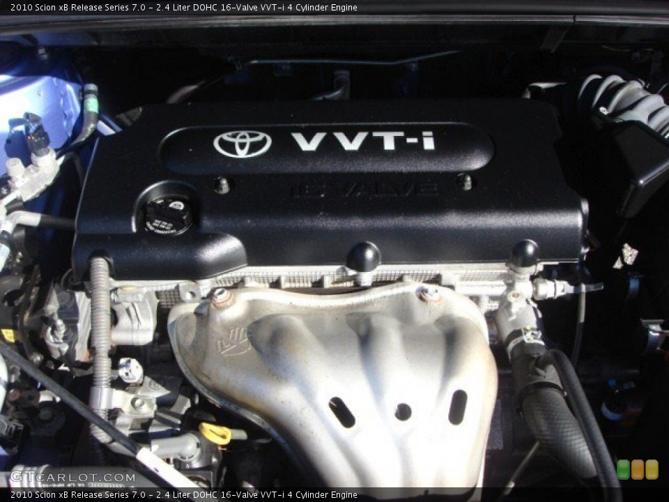 2.4 Liter DOHC 16-Valve VVT-i 4 Cylinder Engine for the 2010 Scion xB #76352845