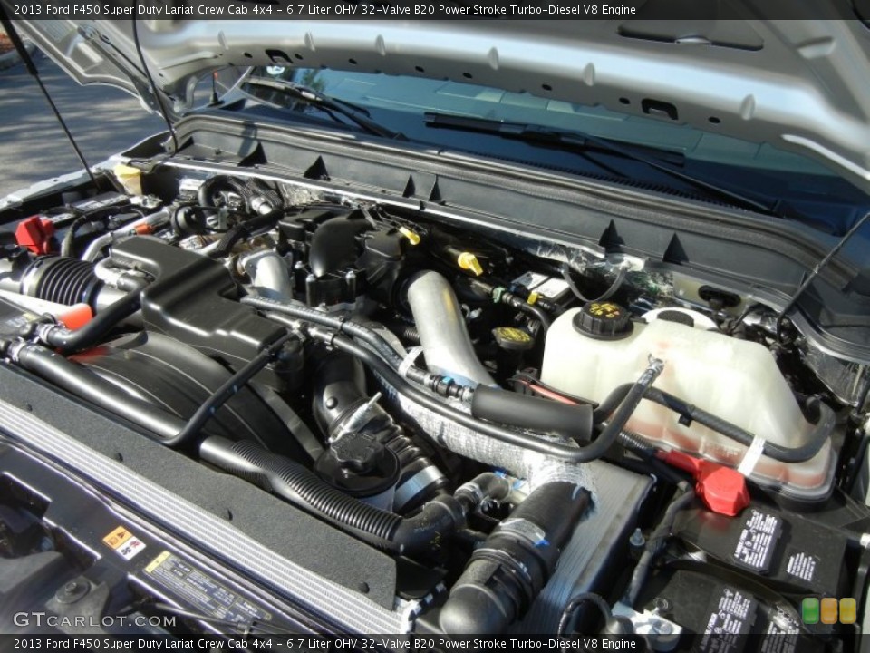 6.7 Liter OHV 32-Valve B20 Power Stroke Turbo-Diesel V8 Engine for the 2013 Ford F450 Super Duty #76355826