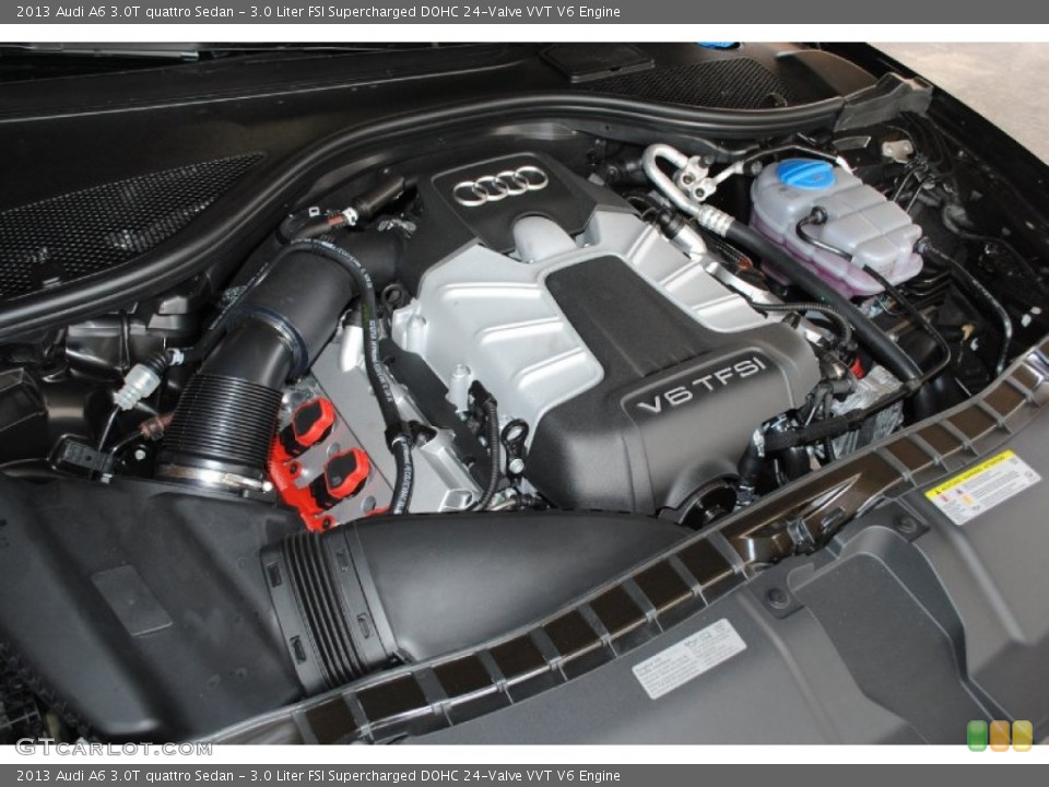3.0 Liter FSI Supercharged DOHC 24-Valve VVT V6 Engine for the 2013 Audi A6 #76360330
