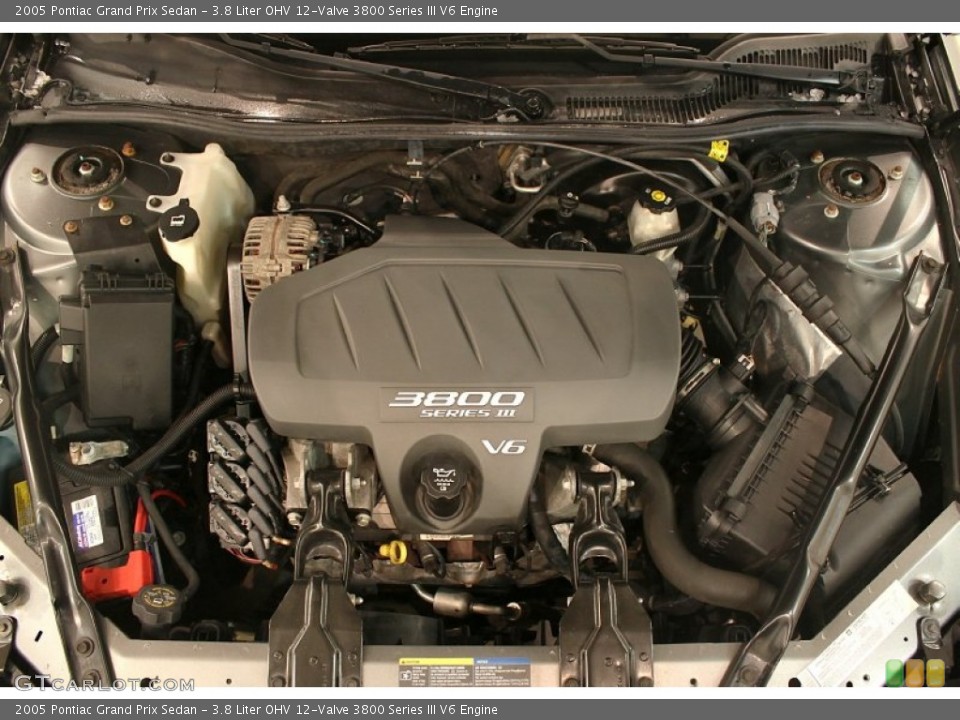 3.8 Liter OHV 12-Valve 3800 Series III V6 Engine for the 2005 Pontiac Grand Prix #76365027
