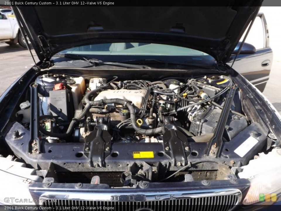 3.1 Liter OHV 12-Valve V6 Engine for the 2001 Buick Century #76368406