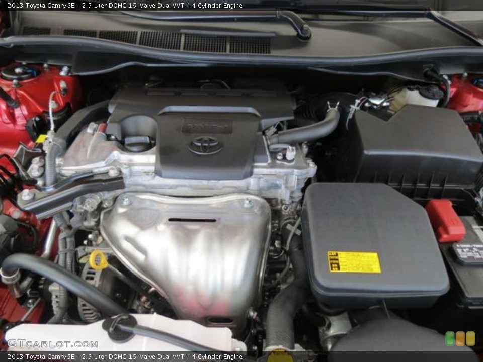 2.5 Liter DOHC 16-Valve Dual VVT-i 4 Cylinder Engine for the 2013 Toyota Camry #76376296