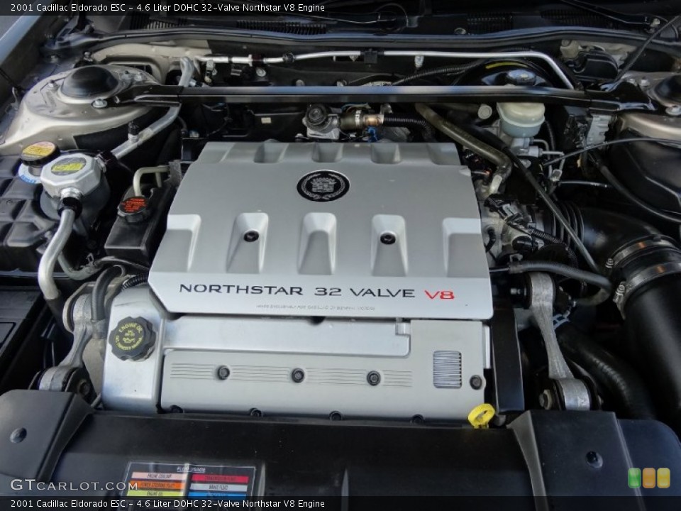 4.6 Liter DOHC 32-Valve Northstar V8 2001 Cadillac Eldorado Engine