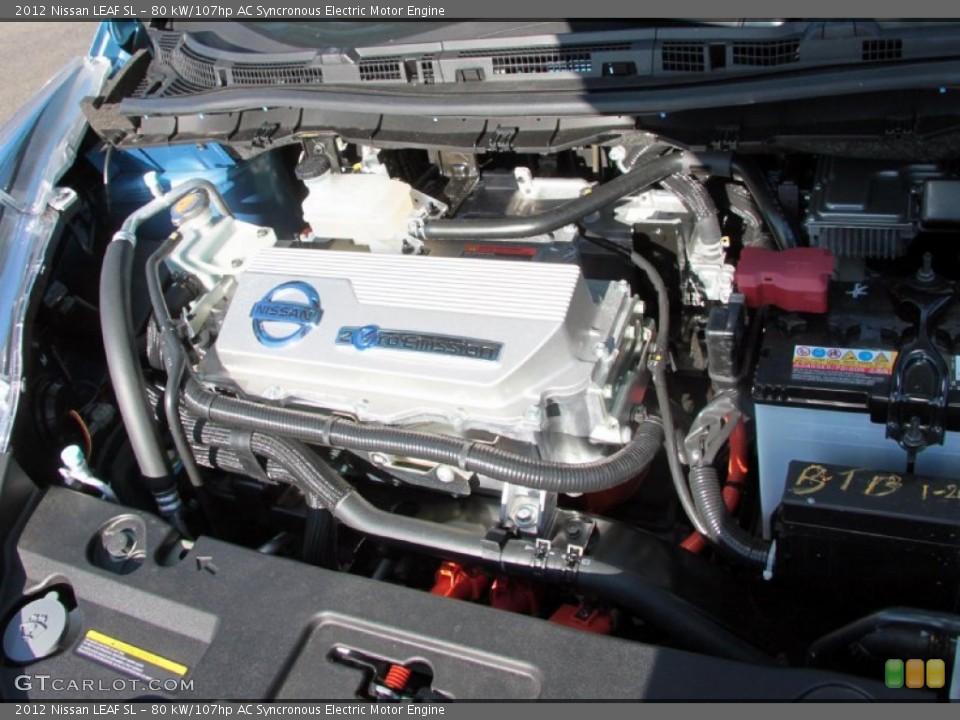 80 kW/107hp AC Syncronous Electric Motor 2012 Nissan LEAF Engine