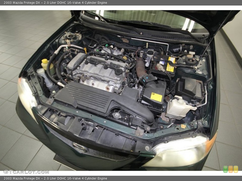 2.0 Liter DOHC 16-Valve 4 Cylinder Engine for the 2003 Mazda Protege #76384832