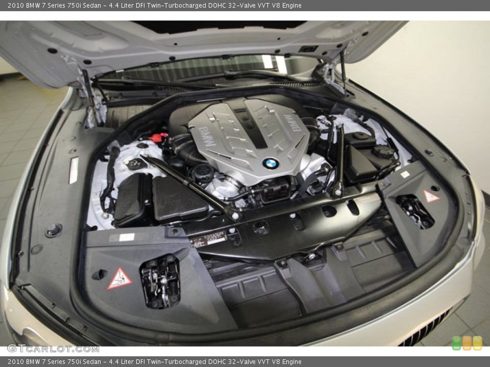 4.4 Liter DFI Twin-Turbocharged DOHC 32-Valve VVT V8 Engine for the 2010 BMW 7 Series #76387447