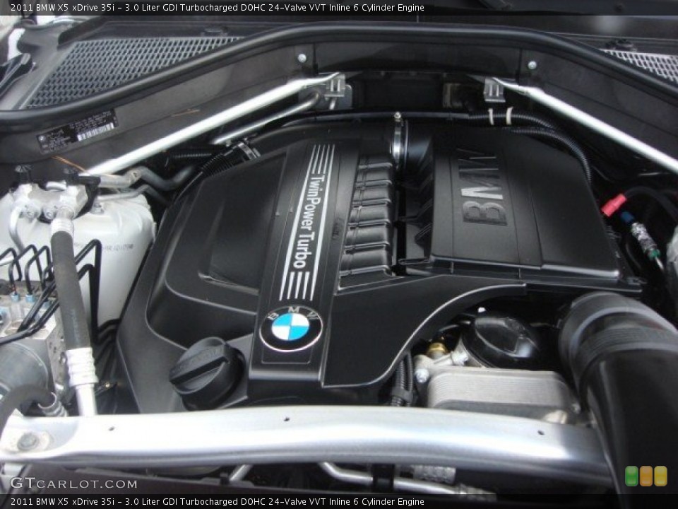 3.0 Liter GDI Turbocharged DOHC 24-Valve VVT Inline 6 Cylinder Engine for the 2011 BMW X5 #76391616