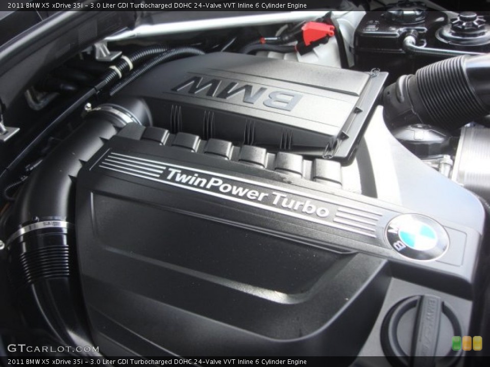 3.0 Liter GDI Turbocharged DOHC 24-Valve VVT Inline 6 Cylinder Engine for the 2011 BMW X5 #76391634