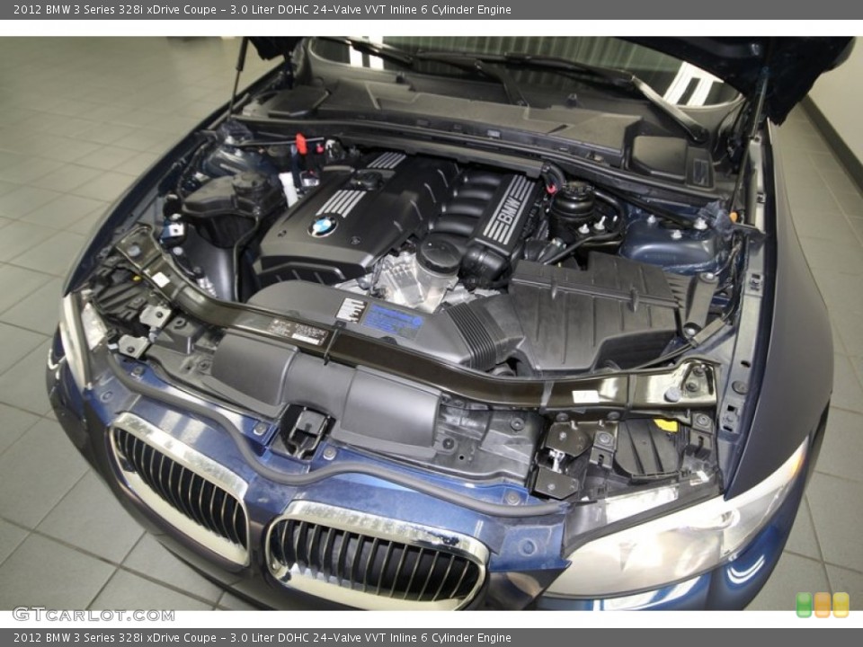 3.0 Liter DOHC 24-Valve VVT Inline 6 Cylinder Engine for the 2012 BMW 3 Series #76392072
