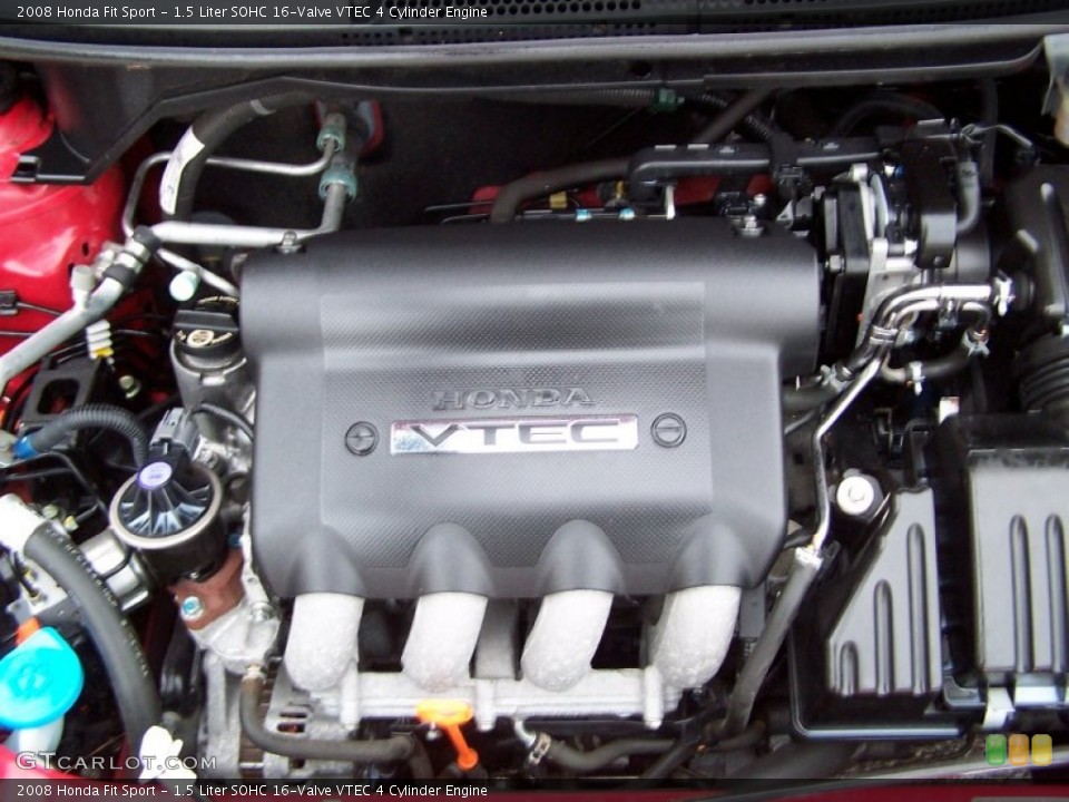 1.5 Liter SOHC 16-Valve VTEC 4 Cylinder Engine for the 2008 Honda Fit #76396947