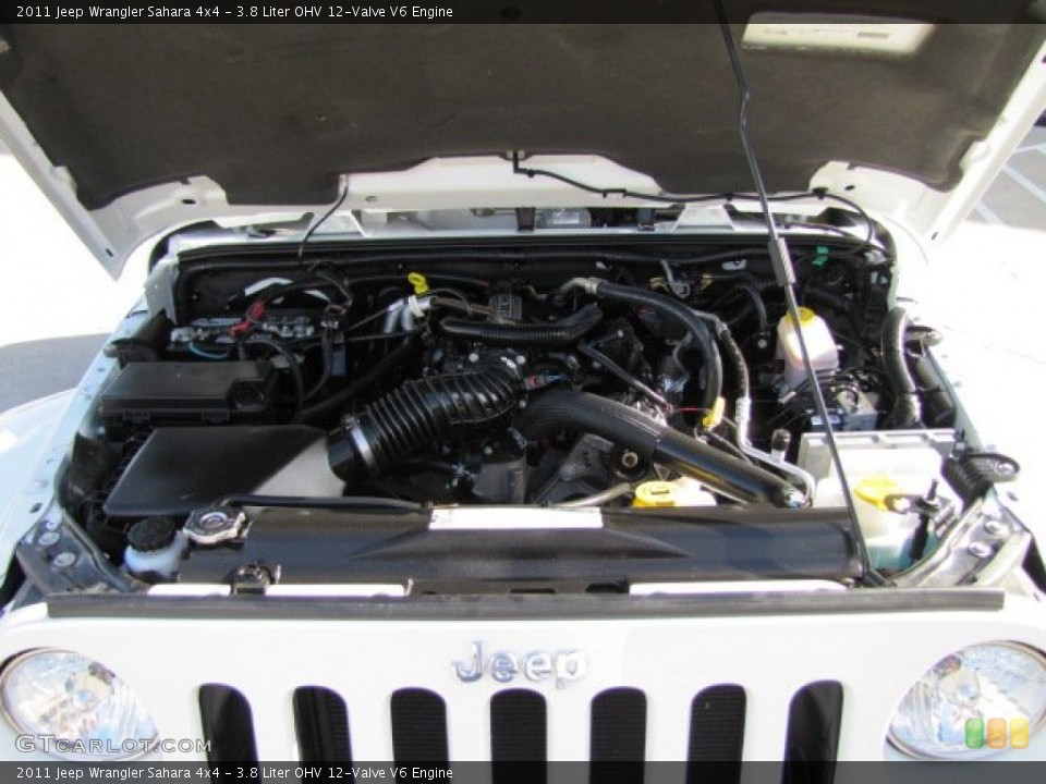 3.8 Liter OHV 12-Valve V6 Engine for the 2011 Jeep Wrangler #76398966