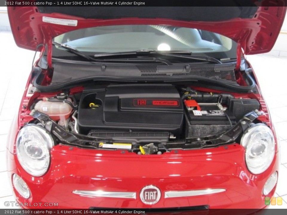 1.4 Liter SOHC 16-Valve MultiAir 4 Cylinder Engine for the 2012 Fiat 500 #76409716
