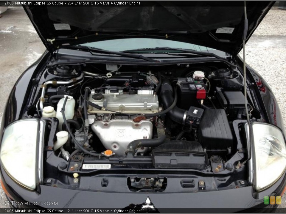 2.4 Liter SOHC 16 Valve 4 Cylinder 2005 Mitsubishi Eclipse Engine