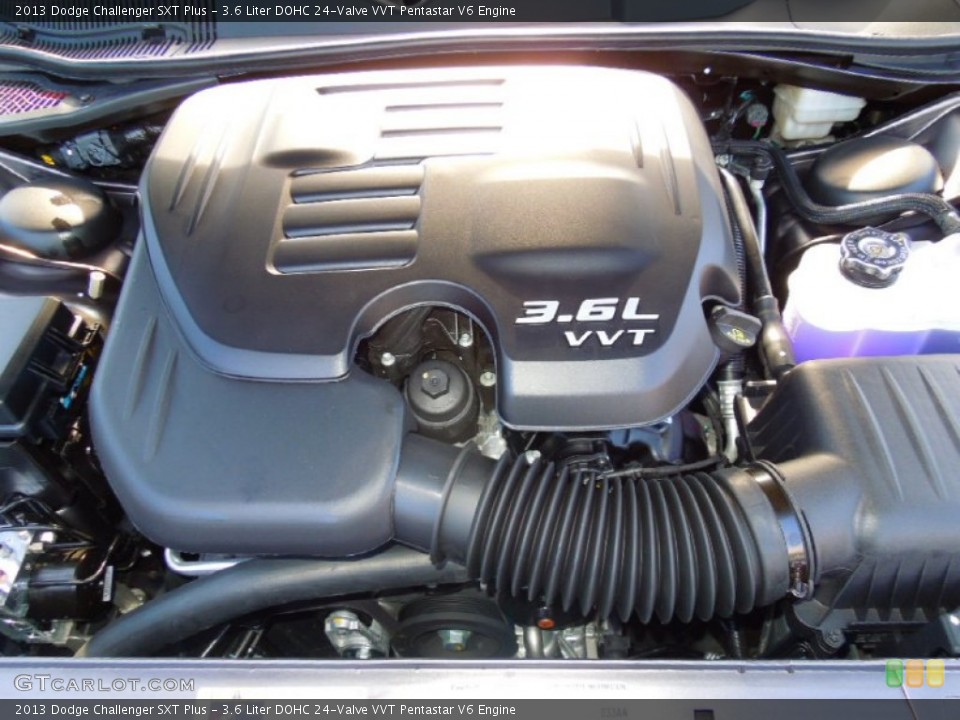 3.6 Liter DOHC 24-Valve VVT Pentastar V6 Engine for the 2013 Dodge Challenger #76424991