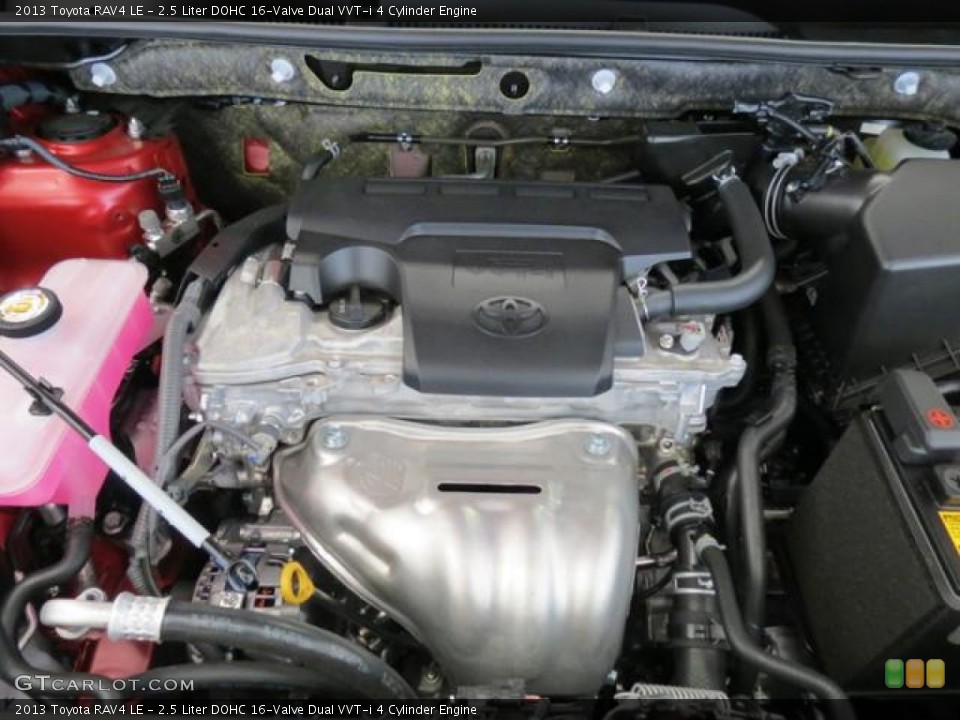 2.5 Liter DOHC 16-Valve Dual VVT-i 4 Cylinder Engine for the 2013 Toyota RAV4 #76433052