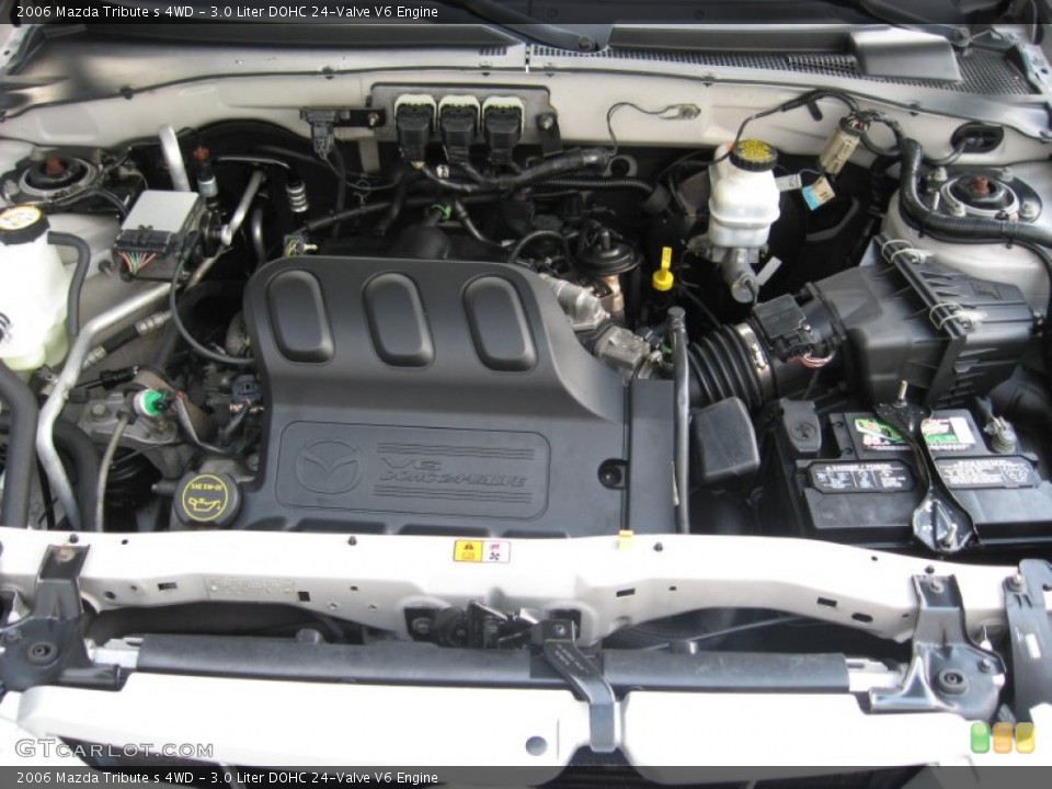 3.0 Liter DOHC 24-Valve V6 Engine for the 2006 Mazda Tribute #76436255