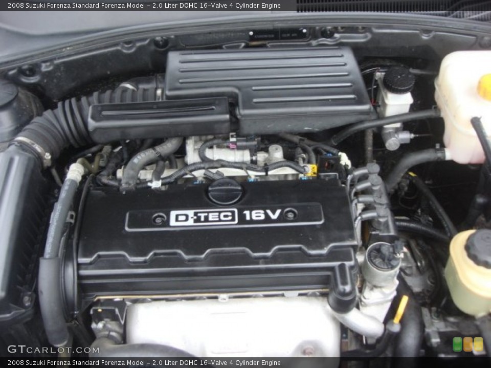 2.0 Liter DOHC 16-Valve 4 Cylinder Engine for the 2008 Suzuki Forenza #76438220