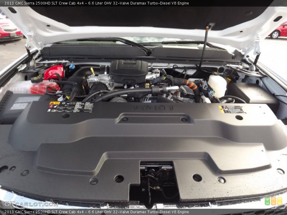 6.6 Liter OHV 32-Valve Duramax Turbo-Diesel V8 Engine for the 2013 GMC Sierra 2500HD #76452113