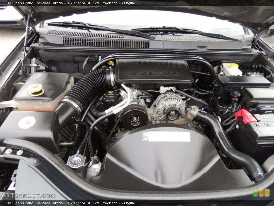 3.7 Liter SOHC 12V Powertech V6 Engine for the 2007 Jeep Grand Cherokee #76465198