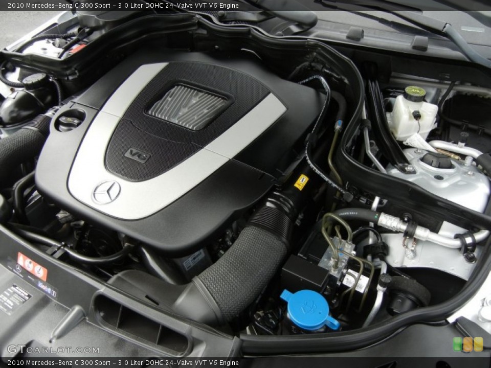 3.0 Liter DOHC 24-Valve VVT V6 Engine for the 2010 Mercedes-Benz C #76465895