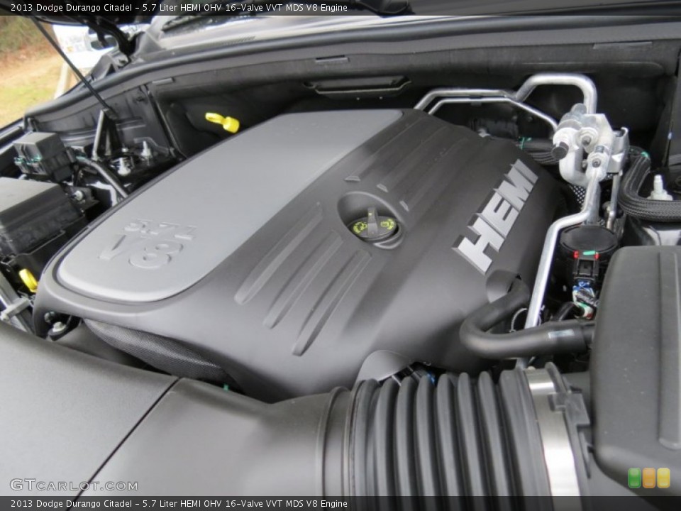 5.7 Liter HEMI OHV 16-Valve VVT MDS V8 Engine for the 2013 Dodge Durango #76468157