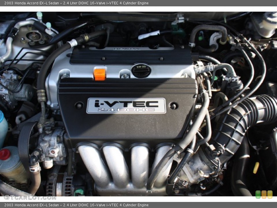 2.4 Liter DOHC 16-Valve i-VTEC 4 Cylinder Engine for the 2003 Honda Accord #76470380