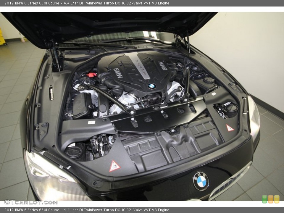 4.4 Liter DI TwinPower Turbo DOHC 32-Valve VVT V8 Engine for the 2012 BMW 6 Series #76471076