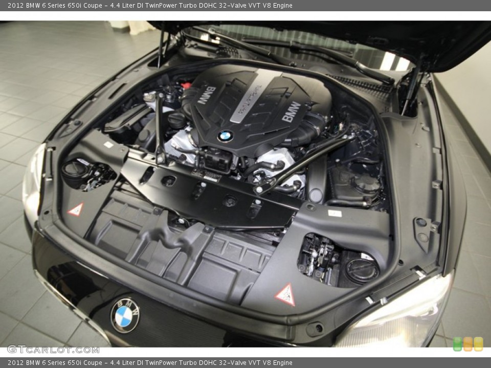 4.4 Liter DI TwinPower Turbo DOHC 32-Valve VVT V8 Engine for the 2012 BMW 6 Series #76471092