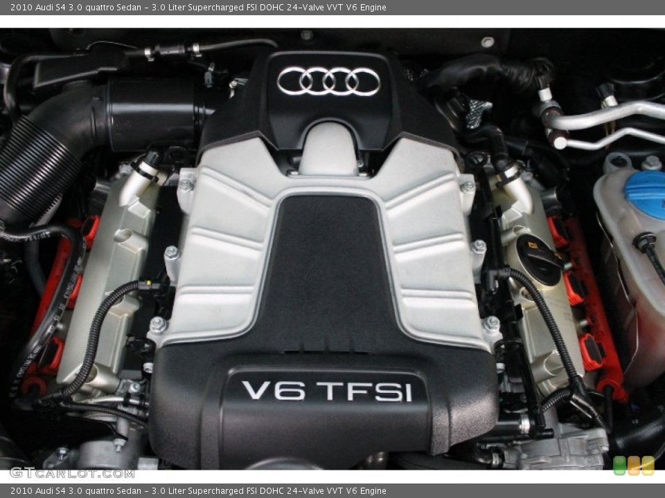 3.0 Liter Supercharged FSI DOHC 24-Valve VVT V6 Engine for the 2010 Audi S4 #76477104