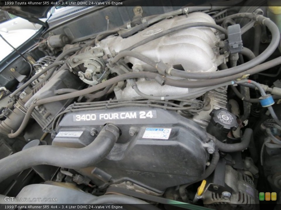 3.4 Liter DOHC 24-Valve V6 Engine for the 1999 Toyota 4Runner #76481126