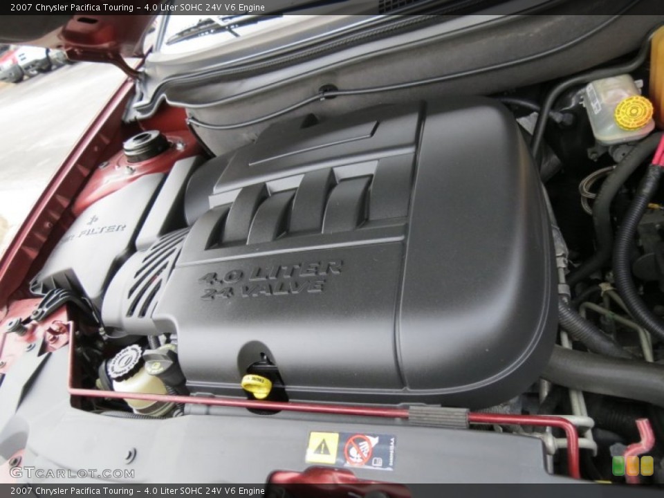 4.0 Liter SOHC 24V V6 Engine for the 2007 Chrysler Pacifica #76481597