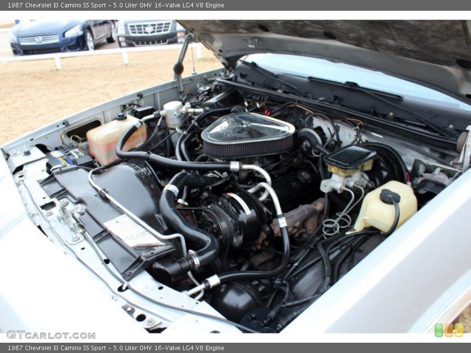 5.0 Liter OHV 16-Valve LG4 V8 Engine for the 1987 Chevrolet El Camino #76489043