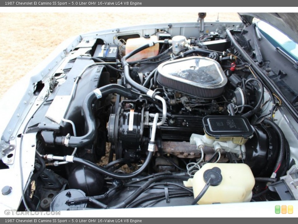 5.0 Liter OHV 16-Valve LG4 V8 Engine for the 1987 Chevrolet El Camino #76489052