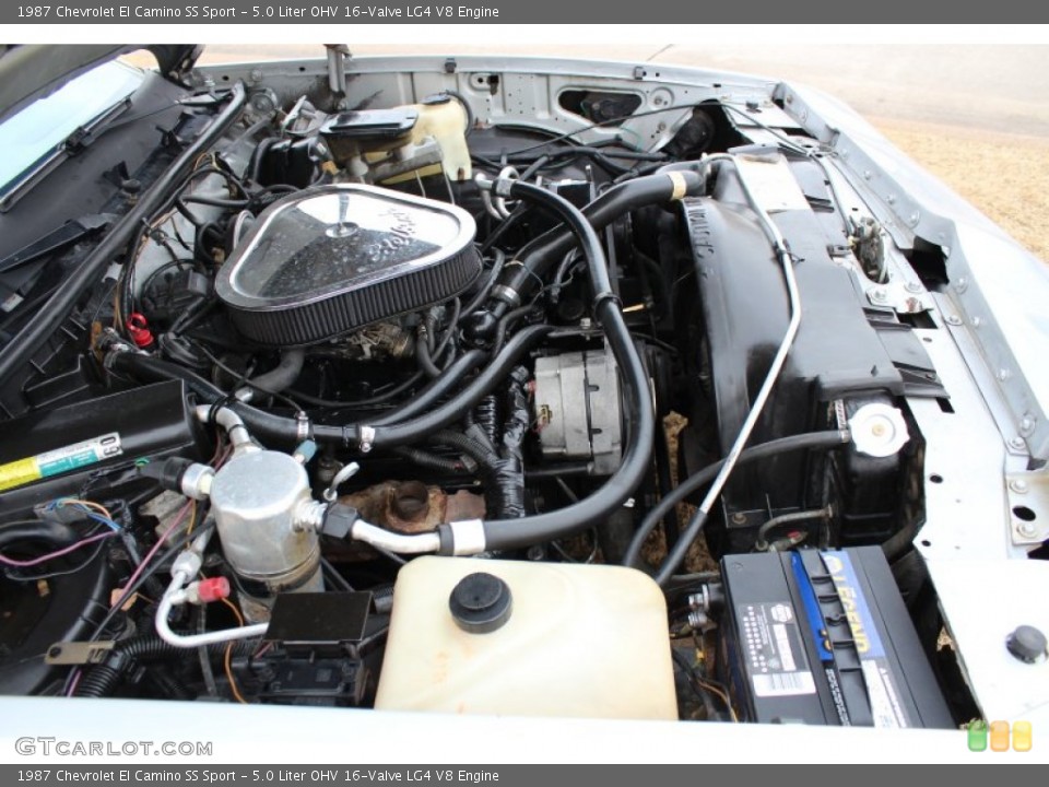 5.0 Liter OHV 16-Valve LG4 V8 Engine for the 1987 Chevrolet El Camino #76489061