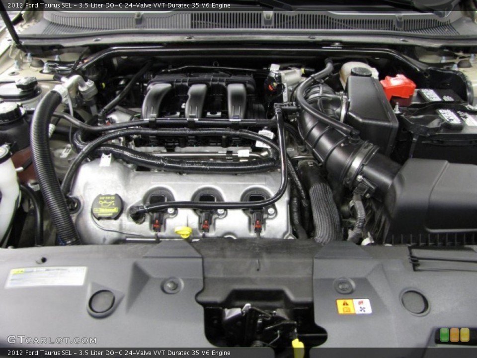 3.5 Liter DOHC 24-Valve VVT Duratec 35 V6 Engine for the 2012 Ford Taurus #76498011